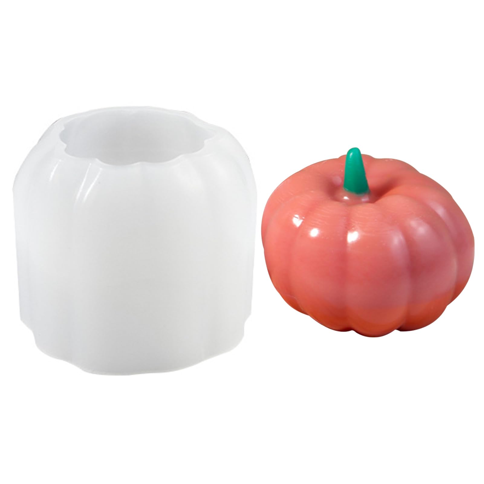 Halloween Silikonformen 5er Set - Kürbis Gießformen Für Kerzen & Deko Mit Gruselmotiven