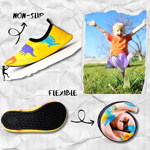 Girls Cartoon Print Quick-Drying Water Shoes for Girls - Non-Slip and Breathable for Swimming, Sports, and Yoga4