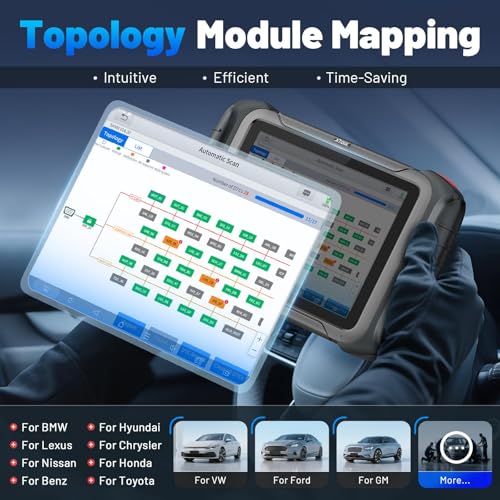 Image of XTOOL D8S Bidirectional Scan Tool: 2026 AI-Assisted OBD2 Scanner