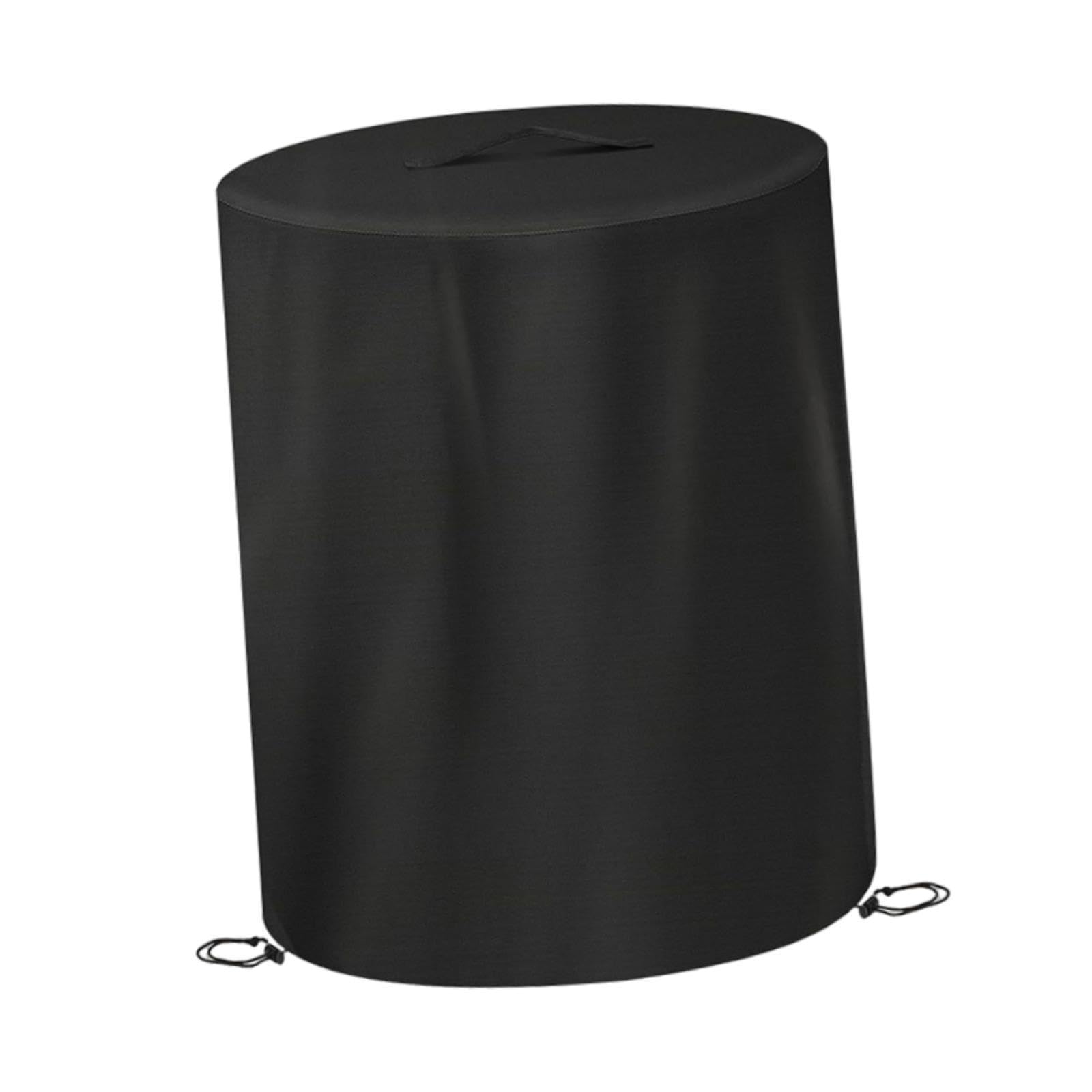 Outdoor Fire Column Cover Yard for Electric Heater Lawn Fire Pit Cover Round | Home & Garden-image-40