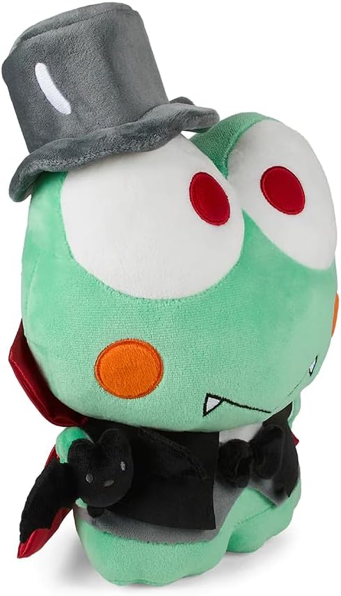 Kidrobot Hello Kitty and Friends Keroppi Dracula 13 Inch Plush