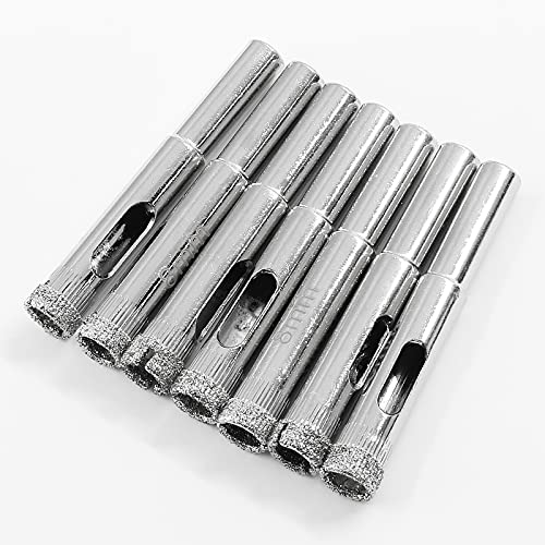 Image of Luomorgo 12Pcs 8mm /5 /16 inch Diamond Hole Saw Diamond Drill Bits