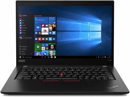 Lenovo Thinkpad X390 13.3" FHD (1920 x 1080) Laptop empresarial, Intel Core i5-8365U 1.6GHz, frecuencia máxima Turbo de 4.1 GHz, RAM DDR4 de 16 GB,