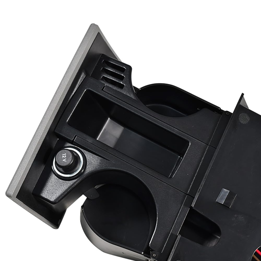 Cendrier avant porte-gobelet porte-monnaie RHD compatible avec VW Transporter T5 2003 à 2015 7H285860130T 7H285860171N