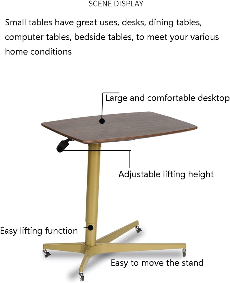 BKEKM Table de lit Table de Chevet médicale à Hauteur réglable avec roulettes pour Ordinateur Portable Mobile pour l'hôpital et l'usage médical à Domicile Spacieux