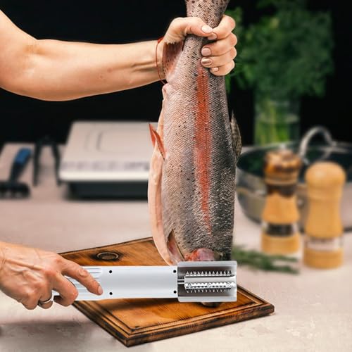 Décapeur d'écailles de poisson électrique et étanche pour silures et préparation en restaurant - 3