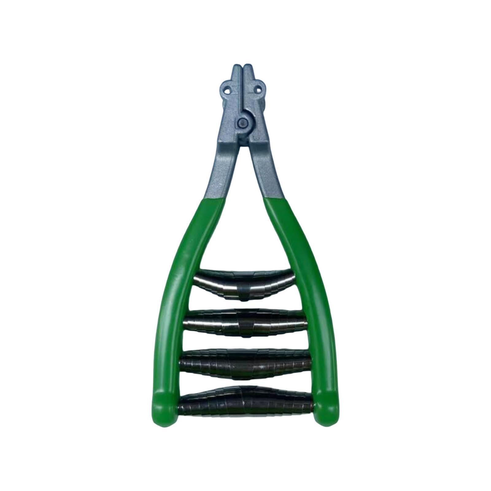 mophrati Easy Carrying 4 Spring Wide Head Starting Clamp Stringing Machine For Tennis And Squash Starting Clamp Stringing For Badminton Racket Is With Length Length14cm/5.51inch, Green, Length 14 cm