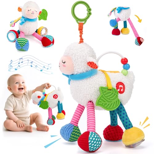 🎁REGALO NEONATO MASCHIO & FEMMINA: I giochi montessori 6 mesi sono ideali per i bambini di 0 3 6 9 mesi. I regalo neonata femmina sono un regalo divertente e premuroso per feste di compleanno, baby shower e vacanze.