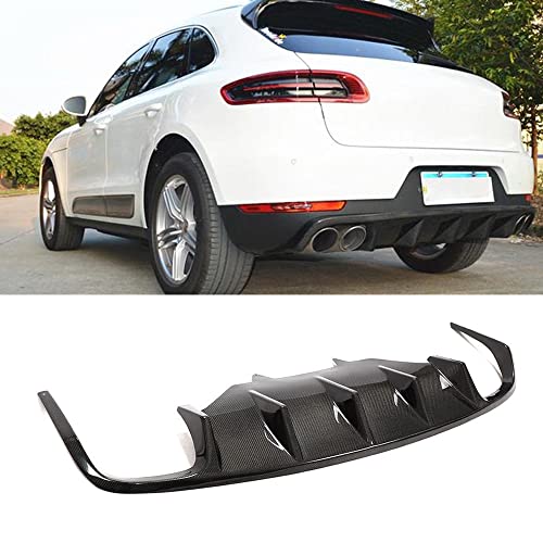 Diffuseur de pare-chocs arrière carbone pour Porsche Macan en escapade