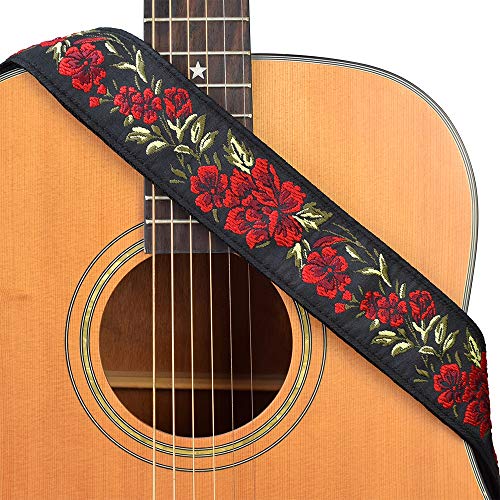 CLOUDMSUSIC Guitar Strap Acoustic Classical Bass Electric 2