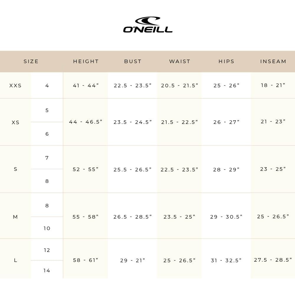 O'NEILL Girl's Long Sleeve Top Swimsuit - Swim Set for Girls with Matching Bikini Top and Bottom,Tulum|Tropical,4