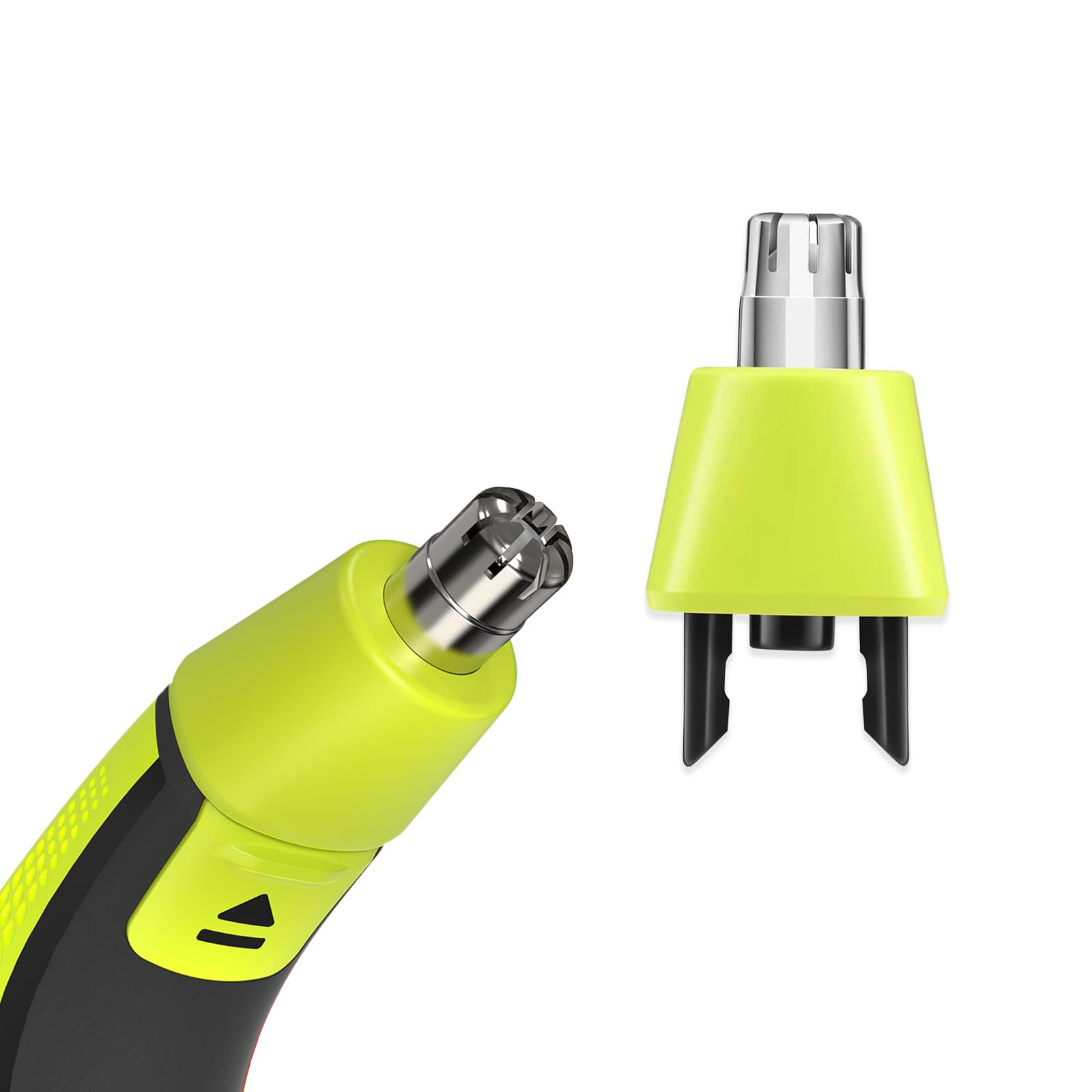 Cuchilla para Nariz y Orejas Compatible con OneBlade Serie QP, Cabezal de Repuesto Giratorio 360°, Limpieza Fácil, 1 Unidad