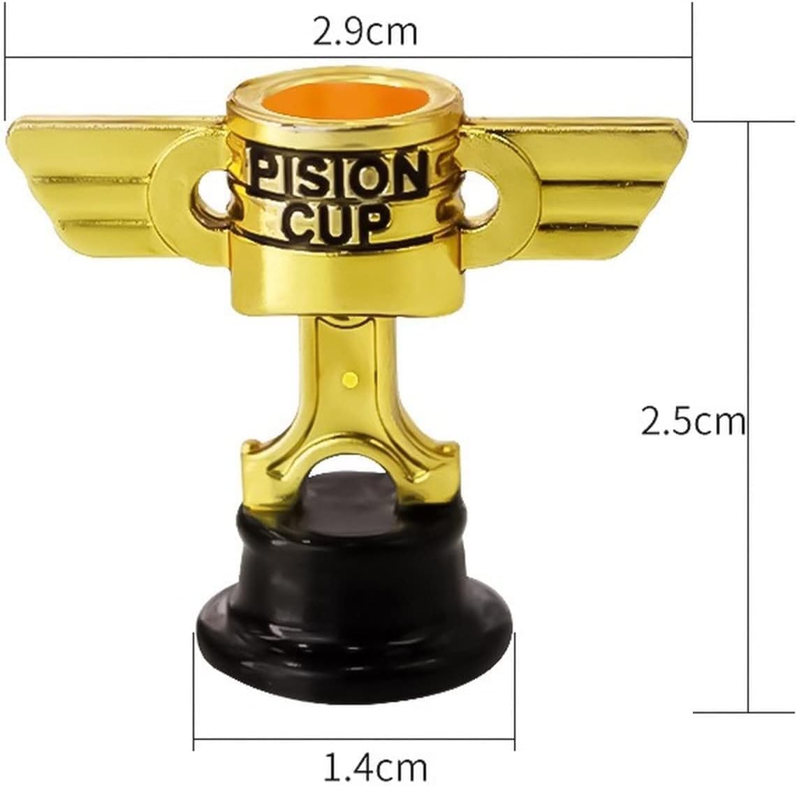 Die-Casting Racers Toy Cars, Safety Alloy Material for Childs, Beauty Color Box Packaging for Your Son Birthday or Christmas Gifts, Inspired by Favorite Characters, Gift for 3+ Years Old (Piston Cup)