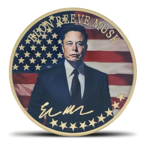 Pièce de monnaie Elon Musk Don't Confuse Schooling cadeau collectionneur philosophie