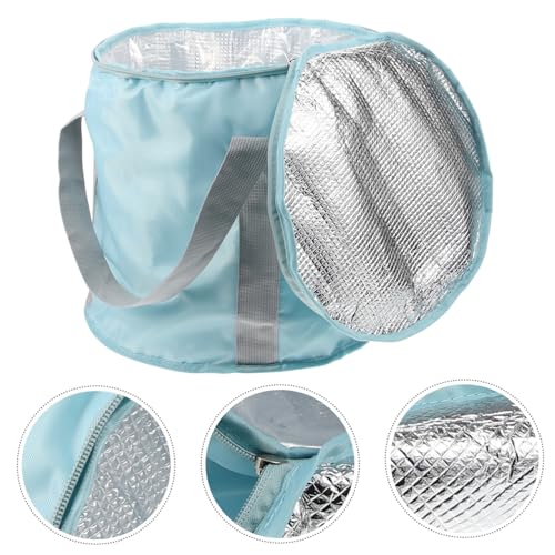 Bañera portátil plegable para pies con asa para llevar miniatura 6