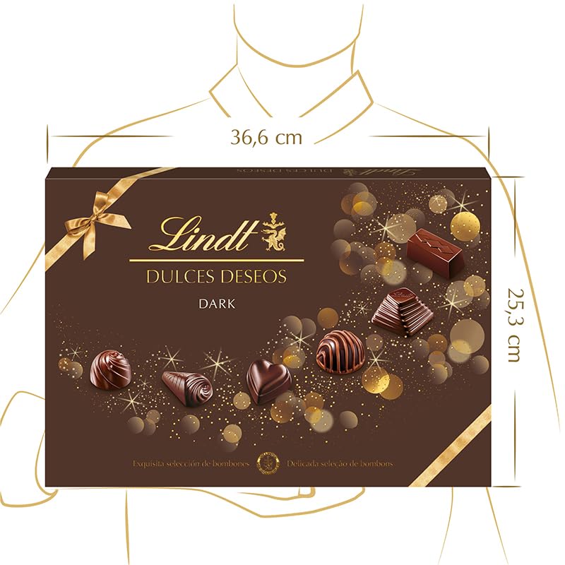 Lindt DULCES DESEOS DARK, caja de. Lindt DULCES DESEOS DARK, caja de.