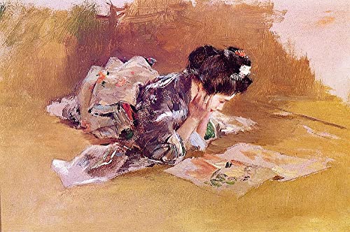Affiche d'art Robert Frederick Blum impression murale pour salon 60x90cm