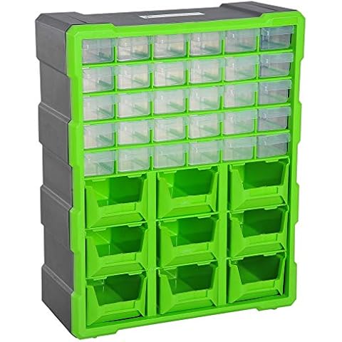 Estantería de Herramientas DURHAND con 39 cajones Cover