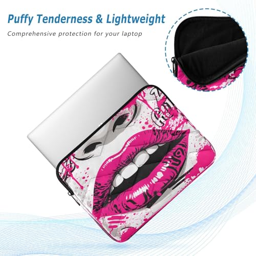 Funda para portátil 13-14 pulgadas impermeable rosa miniatura 5