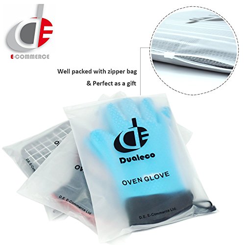 Dualeco, guanti da forno e barbecue in silicone