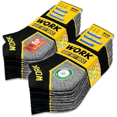 SOXCO Chaussettes de travail 10 Paires Cover