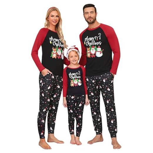 Marvmys Pijamas Navidad Familia Pijamas Navideños Familiares para Mujer Hombre Niños Pijama Navideño Pareja Pijama Mujer Hombre Niño Invierno Ropa de Dormir D-Hombre M