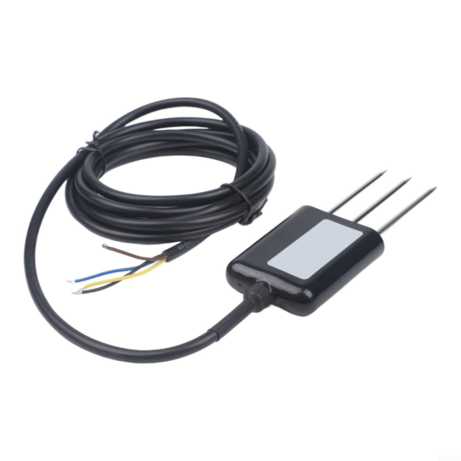 Medidor de humedad del suelo para jardinería, medidor de parámetros de suelo, temperatura, humedad, pH, conductividad eléctrica, función de memoria de detección NPK (3 en 1)