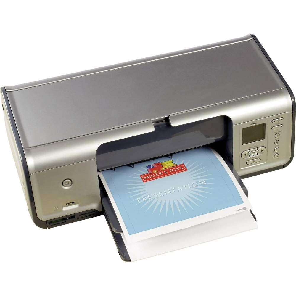 AVERY Zweckform J8676-25 selbstklebende CD-Etiketten (50 blickdichte CD-Aufkleber, Ø 117mm auf A4, SuperSize, Papier matt, bedruckbare Klebeetiketten für alle Inkjet-Drucker) 25 Blatt, weiß