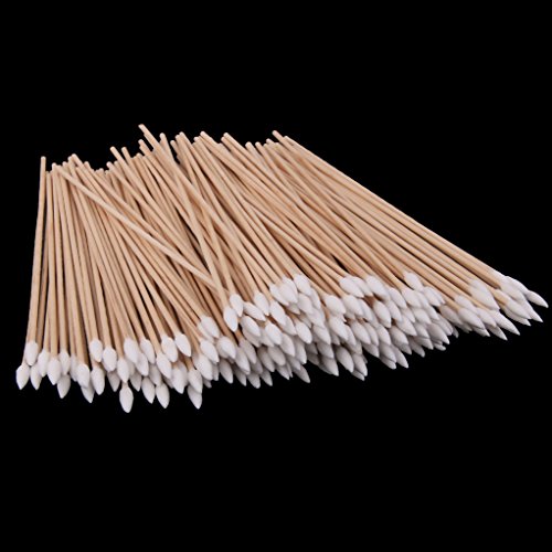 200pz Tamponi di Cotone Punta dell'applicatore