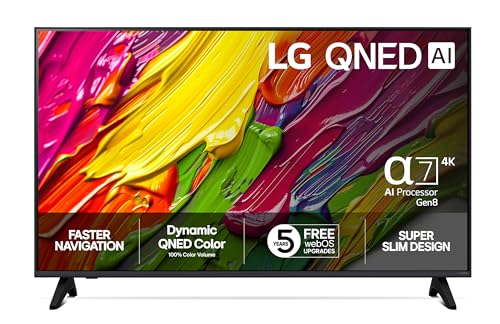 LG TV 43QNED70A6A (2025) 43' QNED 4K UHD
