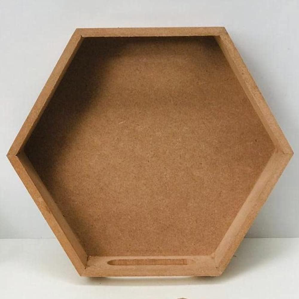Wooden MDF Tray Unfinished MDF Tray for Painting Or DIYDecoupage
