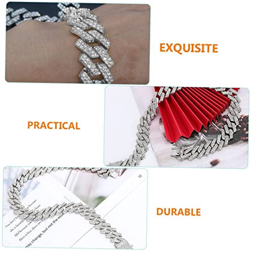 Collar de oro de eslabones y joyería fina con pulsera duradera de plata 2