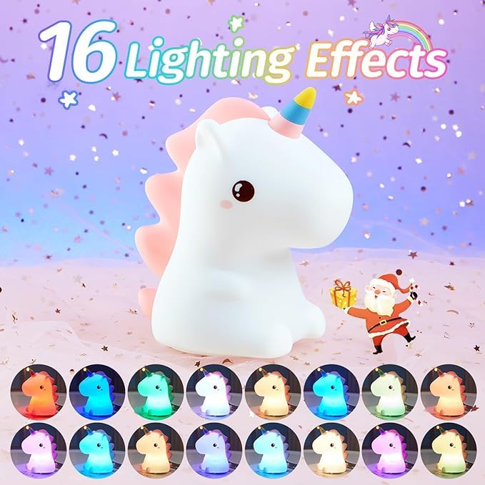 ZKLiLi LED Night Light Kids (Unicorn) 2
