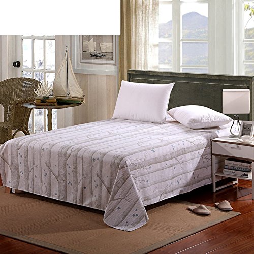 Draps en coton grand lit double 200x240 pour des nuits douillettes