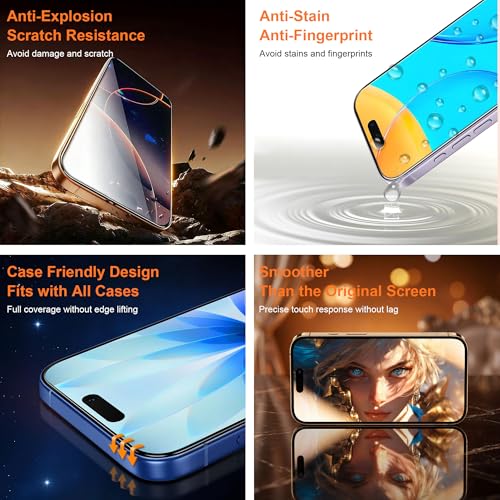 Verre trempé iPhone 17 Pro Max anti-traces : la solution incassable pour écran 6,9"