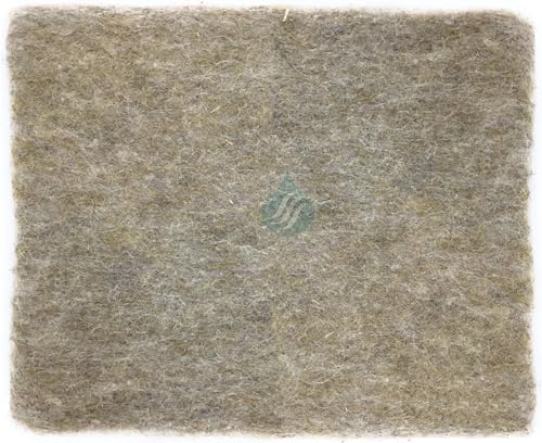 Filtre Hotte Cuisine à Charbons Actifs, Filtre Universel Decoupable, Anti graisse, Anti odeur Charbon Actif, Pour Hotte Aspirante 60 cm (Fibres Naturelles | Anti Graisse | 47x57 cm)