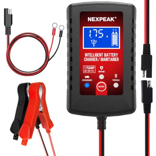 NEXPEAK 1.75A Smart Battery Maintainer