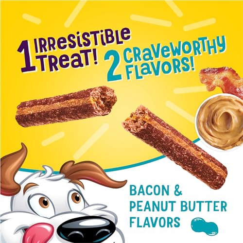 Purina Beggin’ Flavor Stix With Bacon & Peanut Butter Flavor - 25 oz. Pouch - Image 3