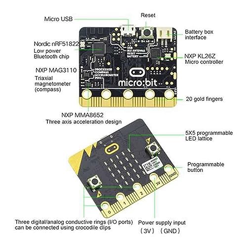 Microbit BBC kit pour concevoir vos projets scientifiques et objets connectés DIY - 2