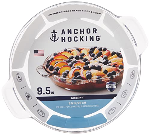 Anchor Hocking Oven Basics Glass Pie Plate #TOP4
