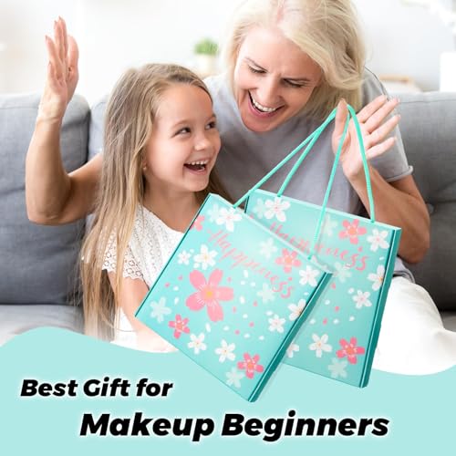 YBUETE Makeup Kit for Teens Girls Women, Travel Portable Makeup Present Set for Beginners & Professionals, Cosmetic Bundle Include Foundation Eyeshadow Palette Lipstick Eyeliner Mascara