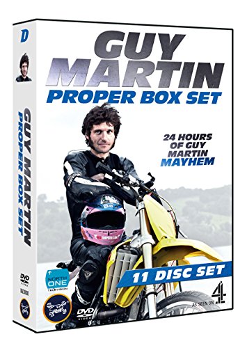 Guy Martin's Proper Box Set DVD estuche de documentales sobre motor 3