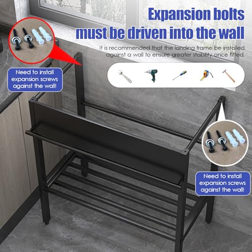 Soporte de metal para fregadero ideal para renovar el hogar y cocinas 6