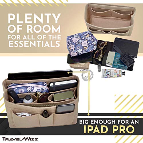 Handbag-Organizer-2in1-Bag-Purse-Tote-Insert-with-Zipped-Waterproof-Pocket