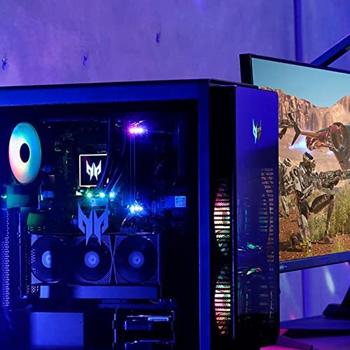 Image of Acer Predator Orion 7000 PO7-640-UR11 Gaming Desktop | 12th Gen Intel Core i7-12700K 12-Core | NVIDIA GeForce RTX 3080 | 32GB DDR5 | 1TB PCIe Gen4 SSD | 2TB HDD | Intel Wi-Fi 6E | RGB Keyboard & Mouse