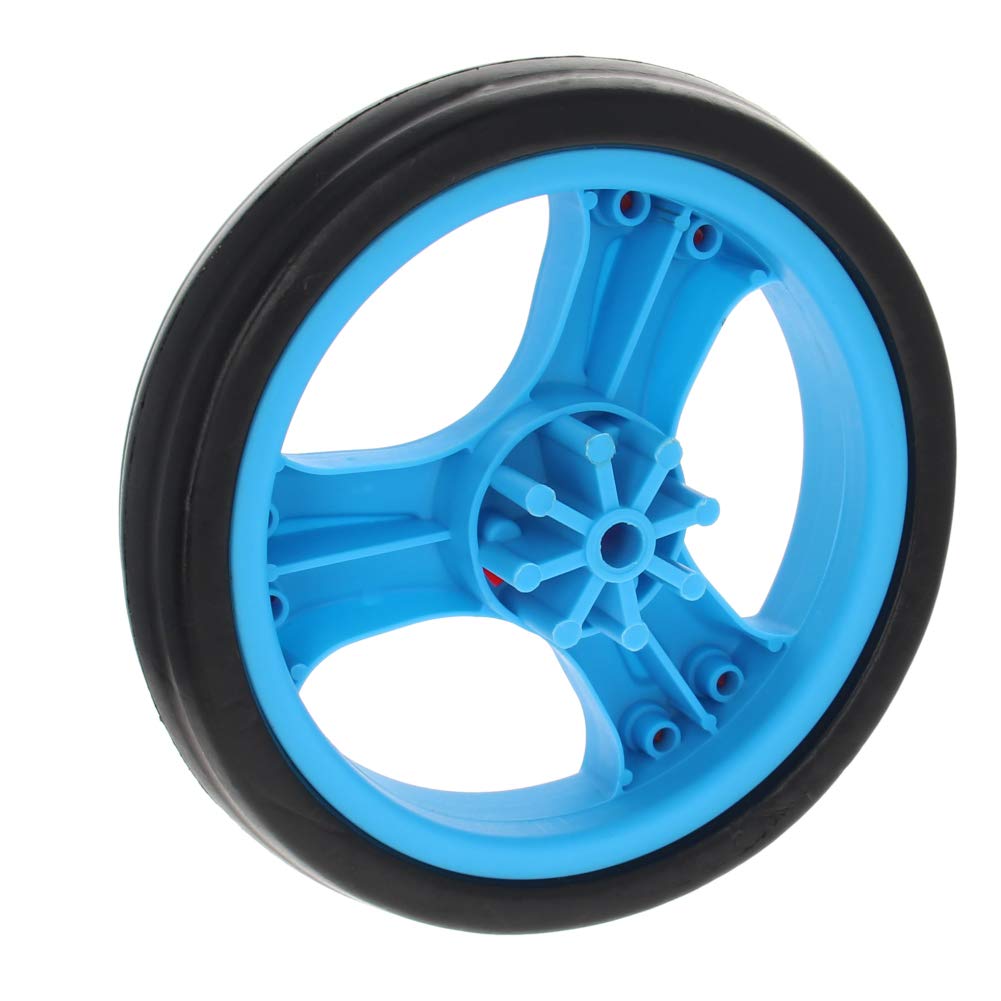 MroMax Lot de 4 poulies en plastique de 150 mm de diamètre avec trou de montage de 0,8 cm de diamètre