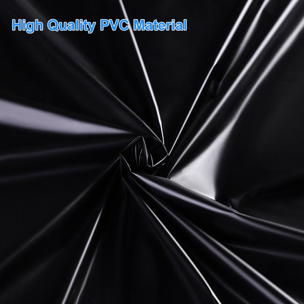 Lenzuolo impermeabile 200 x 220 CM Lenzuola Impermeabili in PVC Copriletto da Gioco in Plastica Telo Impermeabile Letto Nero per Evitare Che Il Materasso Si Bagni
