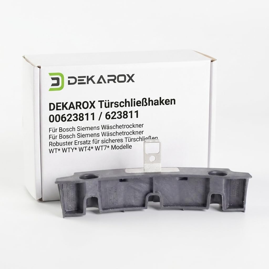 Türschließhaken 00623811 für Bosch Siemens Wäschetrockner – Türschließnase WT* WTY* WT4* WT7* Ersatz 623811