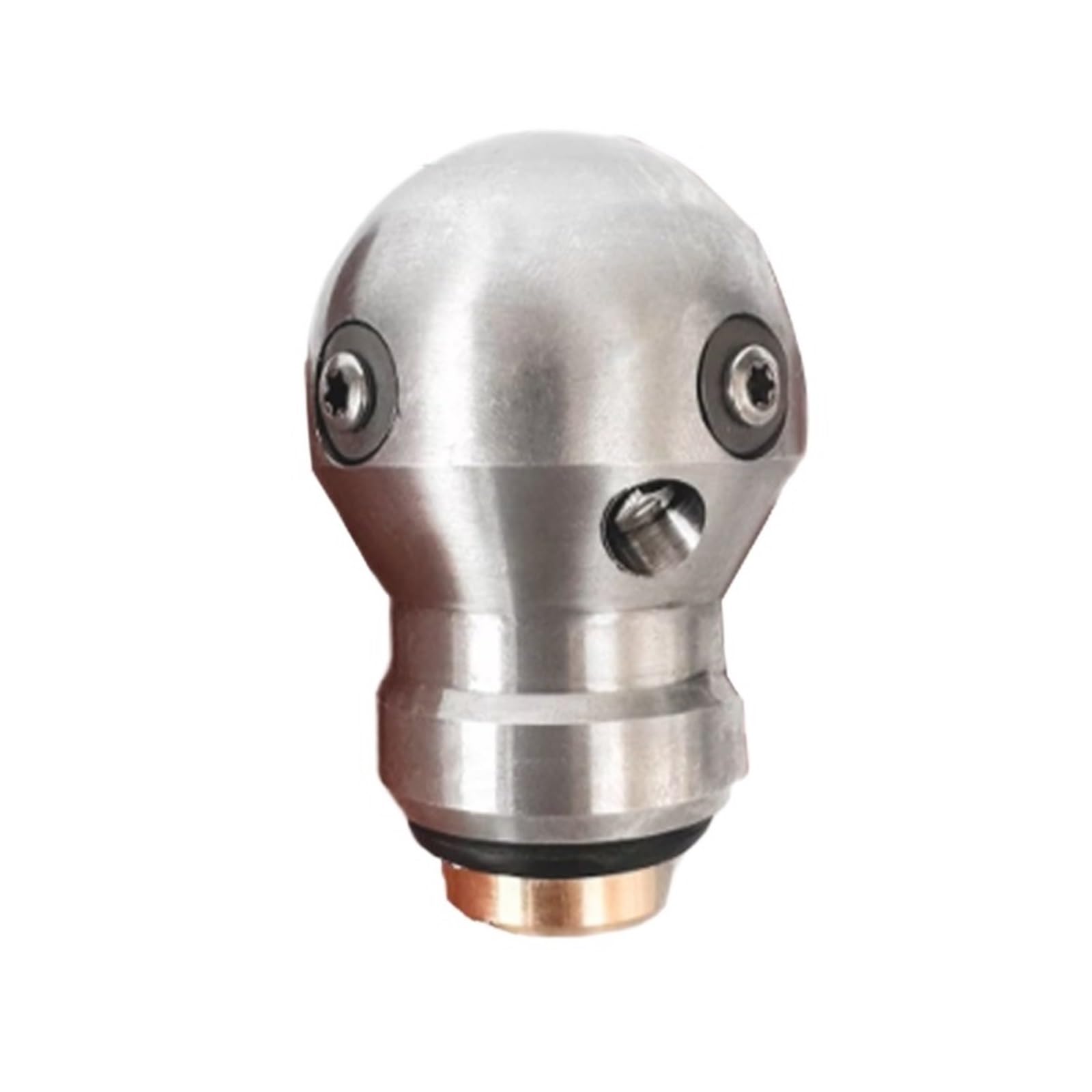 Ugello sfera rotante per fognatura inox, filetto femmina 3/8