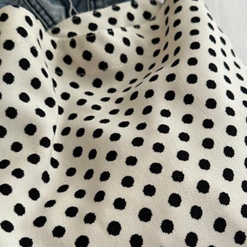 Elegant Canvas Shoulder Bag for Women and Girls Bows Handbag with Large Capacity Crossbody Bags for Work Or Leisure4